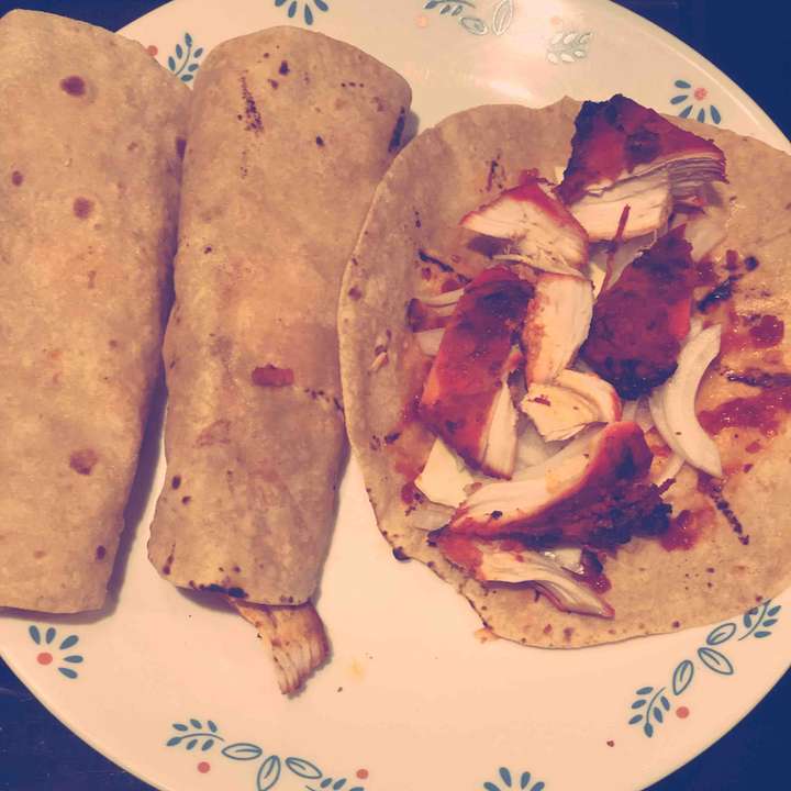 chicken kathi roll