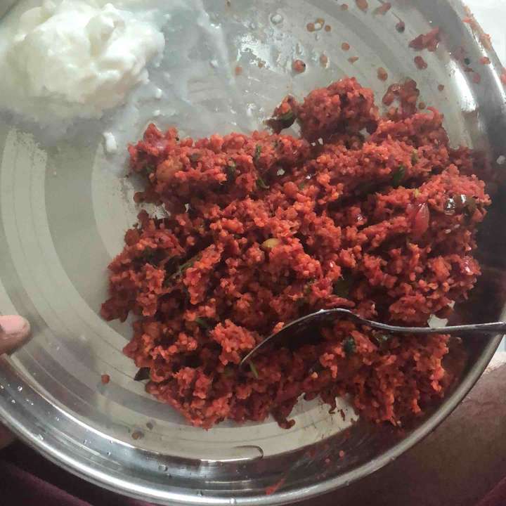 Beetrot Masala Rice