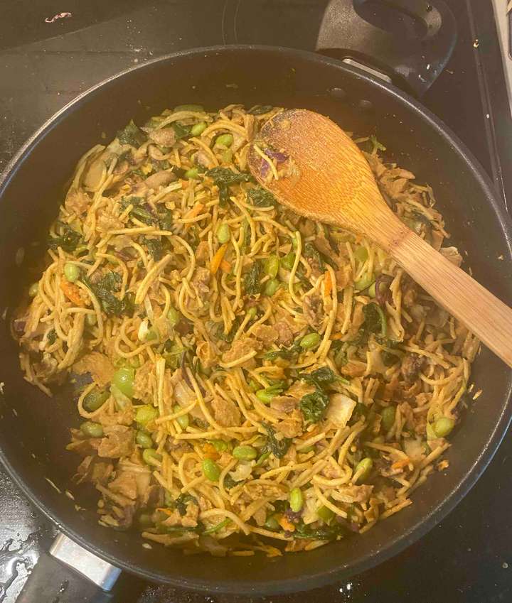 chickpeas pasta 