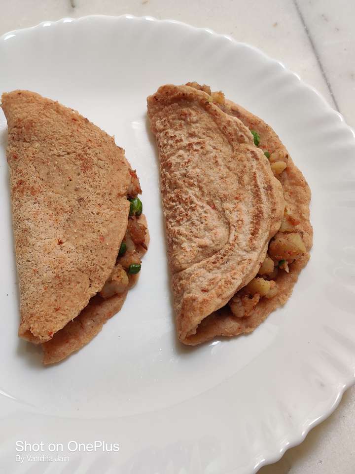 Stuffed Oats Chilla