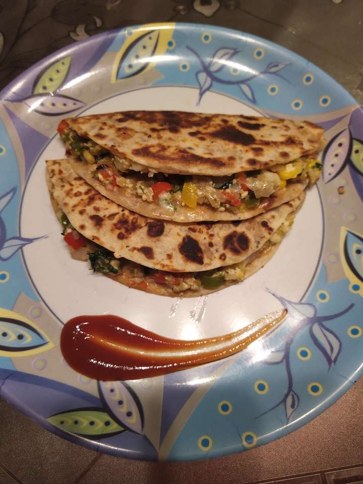 Vegetable Paneer Taccos