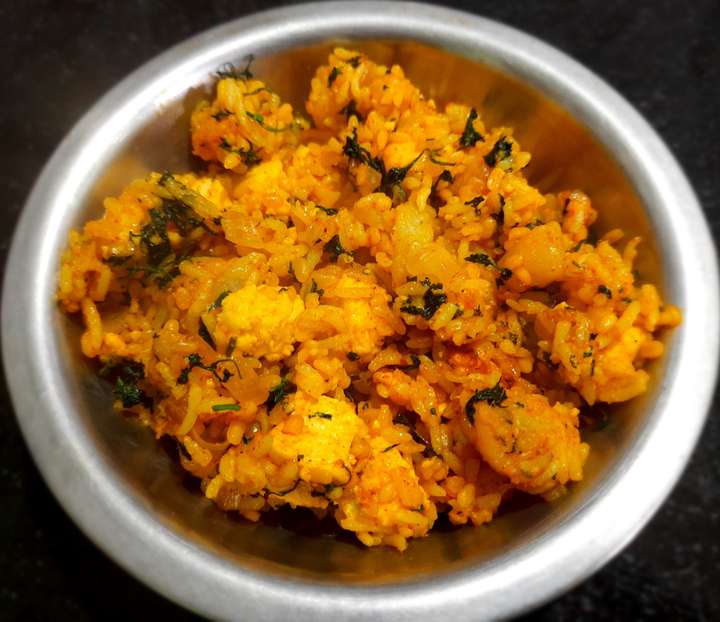 Paneer Potato Pulav