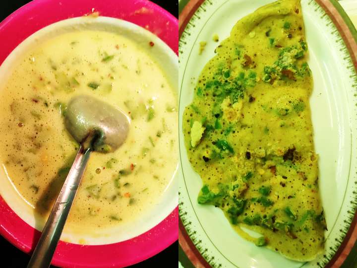 Besan egg chila