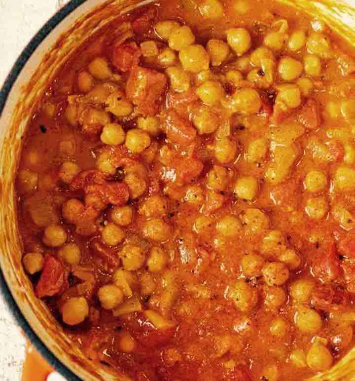 vegan chickpea curry potatoes 