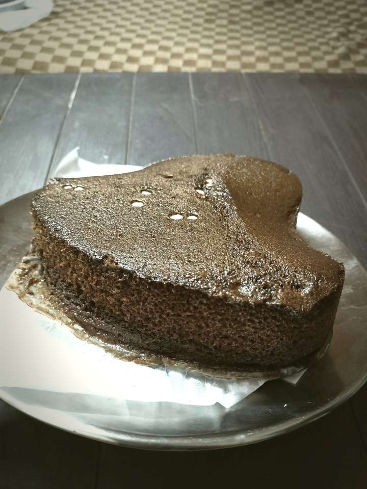 Whey protein wheat flour cake