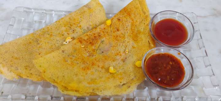 Moong Dal Crepes