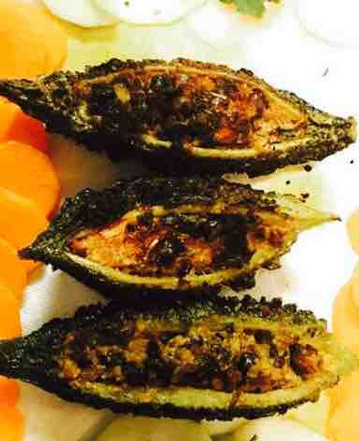 Bharwa Karela / Stuffed Bitter Melon