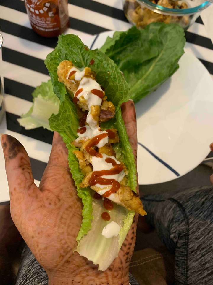 Chicken Shawarma with a healthy twist 