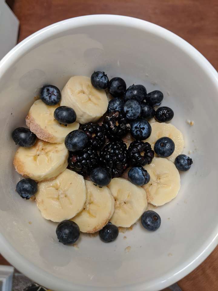 Berry Banana oatmeal