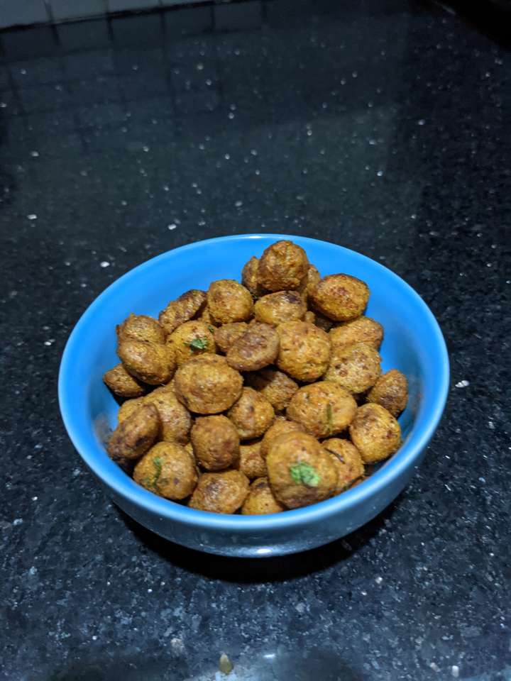 Soya chunks roast