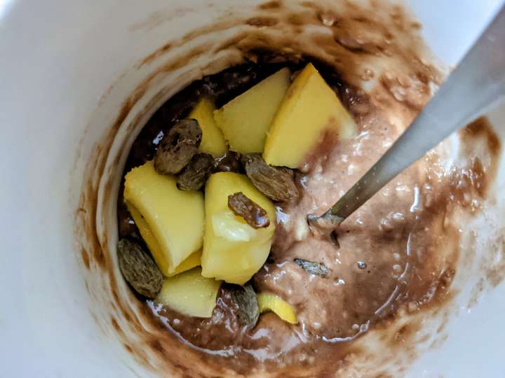 Oats whey porridge