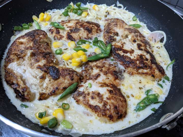 Creamy Garlic Chicken Breasts