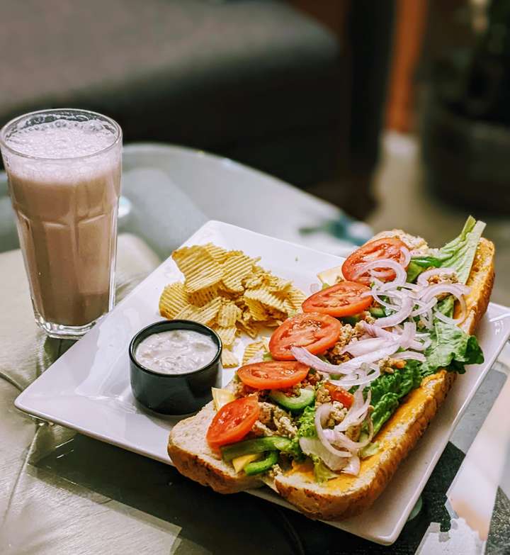 Self Help Half Sub ( Toaster chicken)