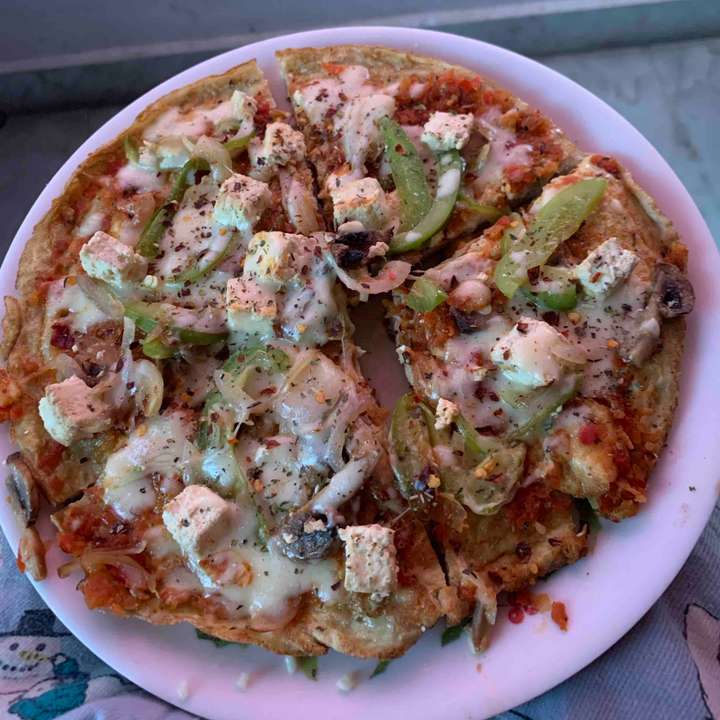 eggizza (egg base pizza)