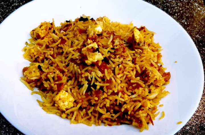 Paneer Tomato Rice