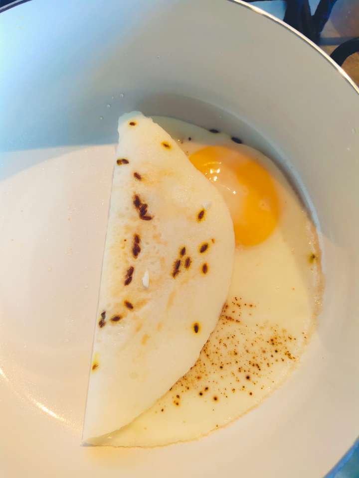 No-oil Sunny Side up (Eggs)