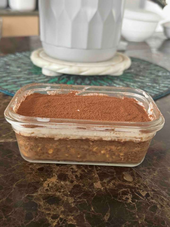 Tiramisu (overnight oats)