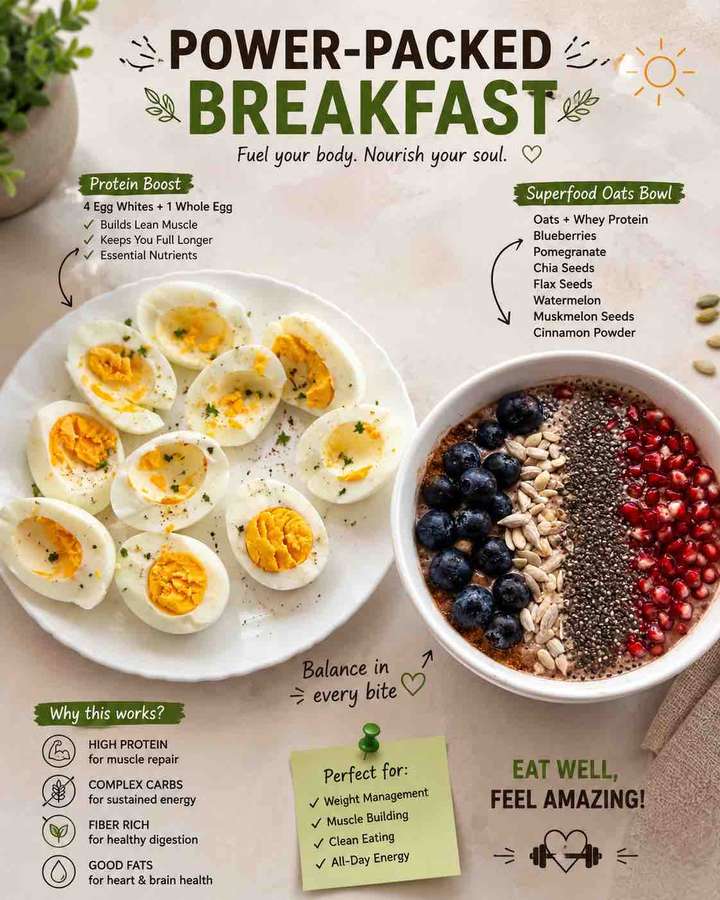 Morning Energy Protein Bowl
