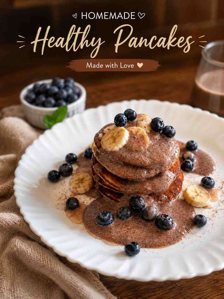Homemade Healthy Pancakes