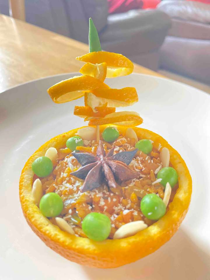 Orange Pulav