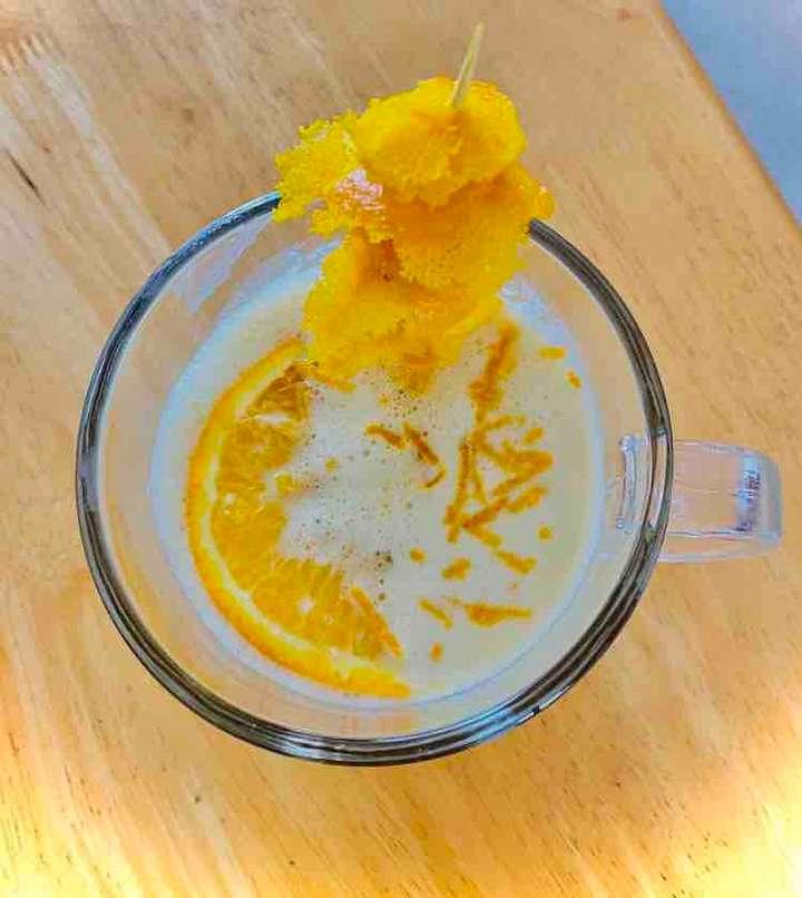 Orange Lassi😋