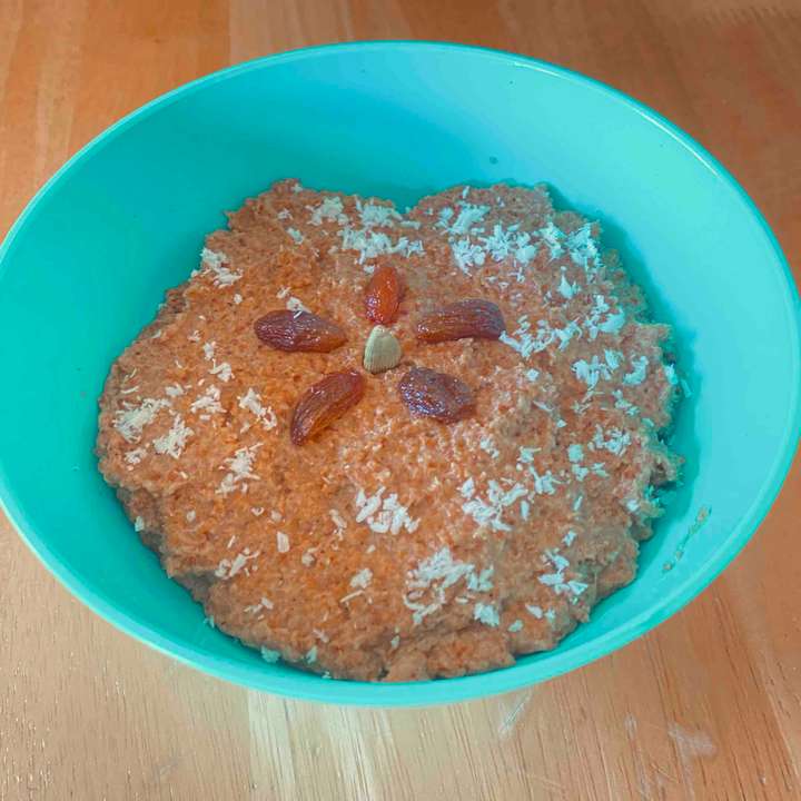 Protein Bread Halwa 
