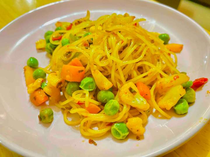 veggie wheat noodles 