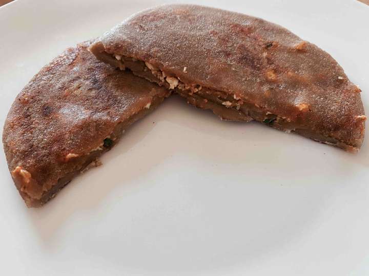 soya schezwan paneer paratha 