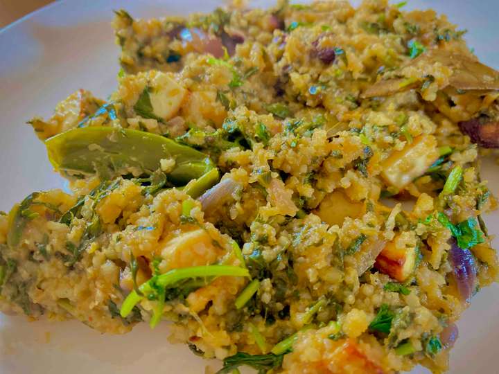 Palak Paneer Rice