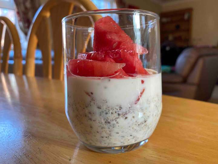 oats overnight porridge !😋