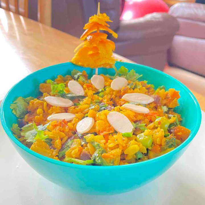 Orange Poha