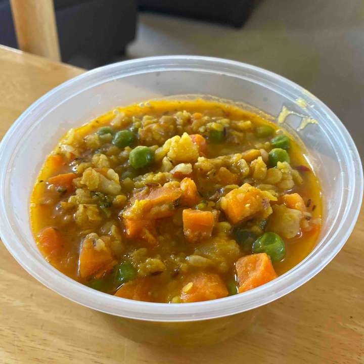 schezwan vegetable Dal