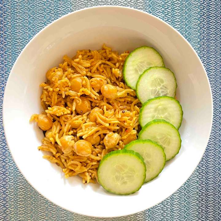 chole pulav