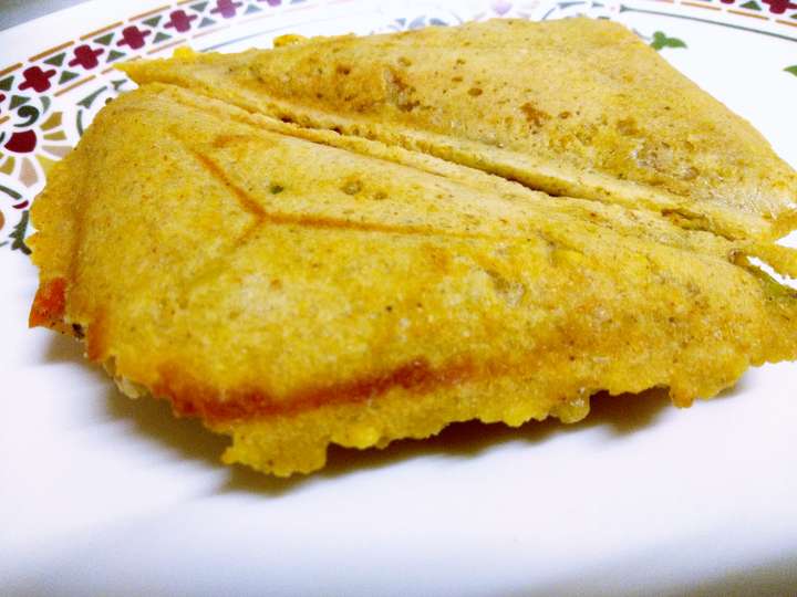 Crispy moong dal sandwich 