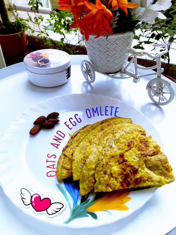Oats and Egg omelete
