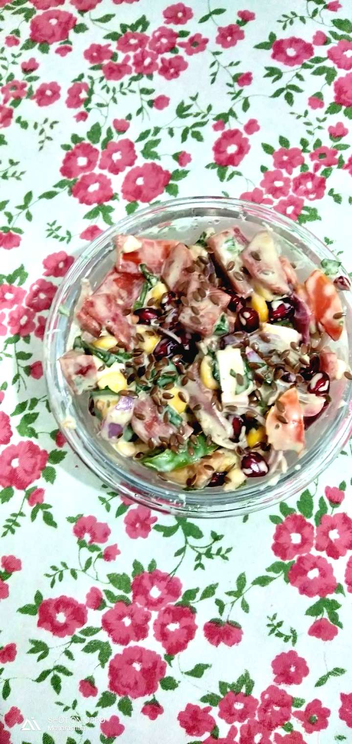 veg paneer 🥗 salad