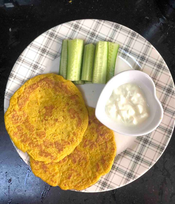 Moong Dal & Soya Cheela 