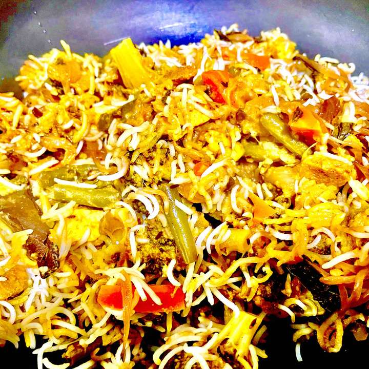 veg dum biryani