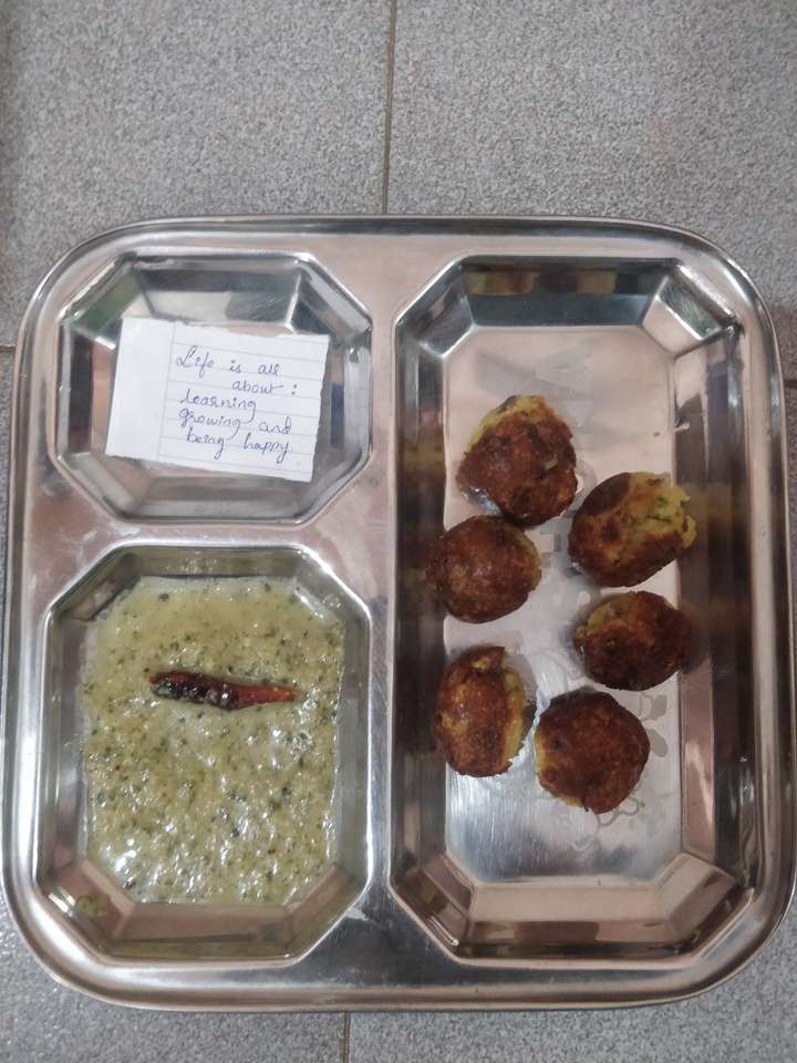 Instant Paddu and coconut Chutney