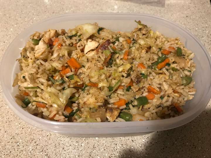 chicken cabbage rice