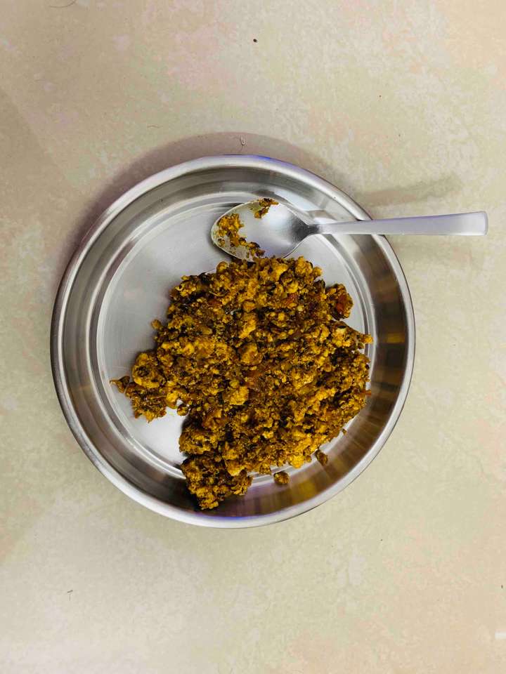  Paneer Bhurji  TC9, WEEK2, HOPE
