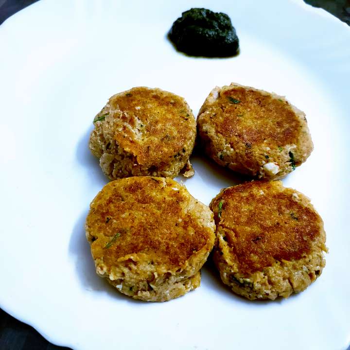 Soya Paneer tikki!