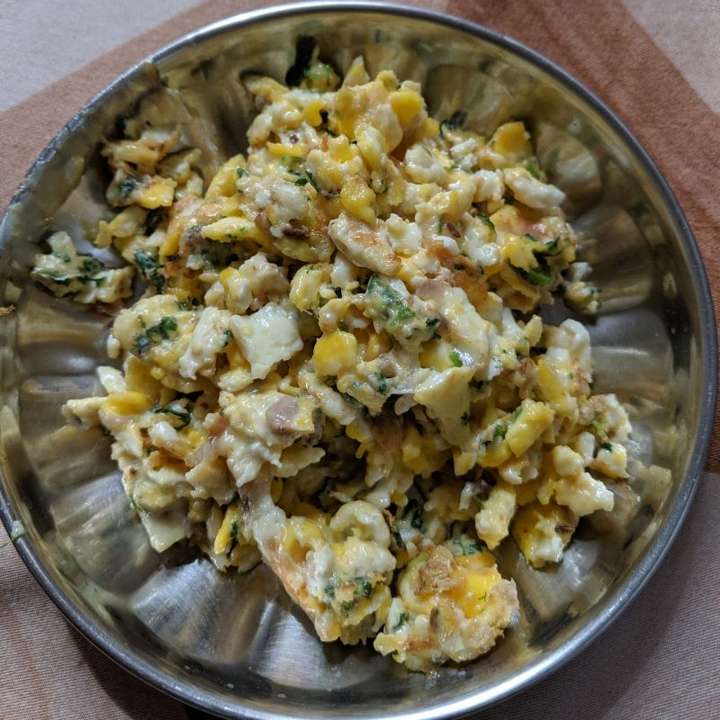 Cheese Egg Bhurji