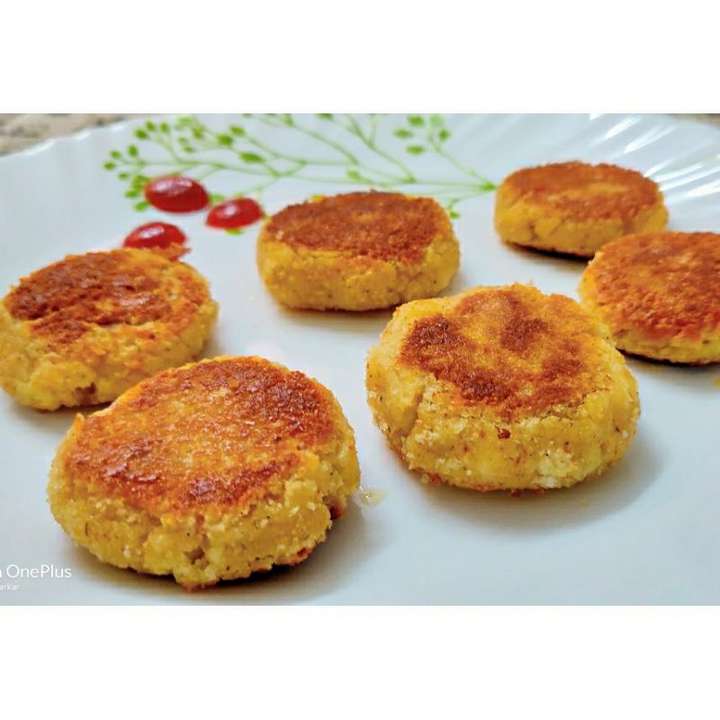 Cheese Paneer Cutlet(tastes like Parle Cheeseling)