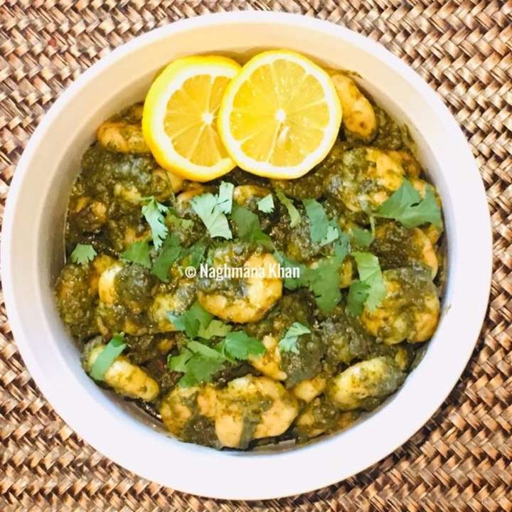 Hara Masala Prawns