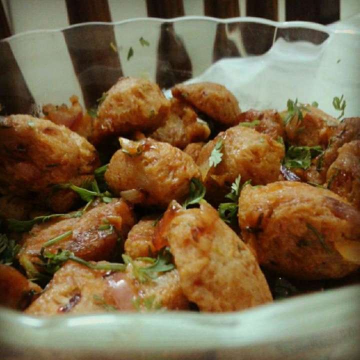 Soya chunks masala dry