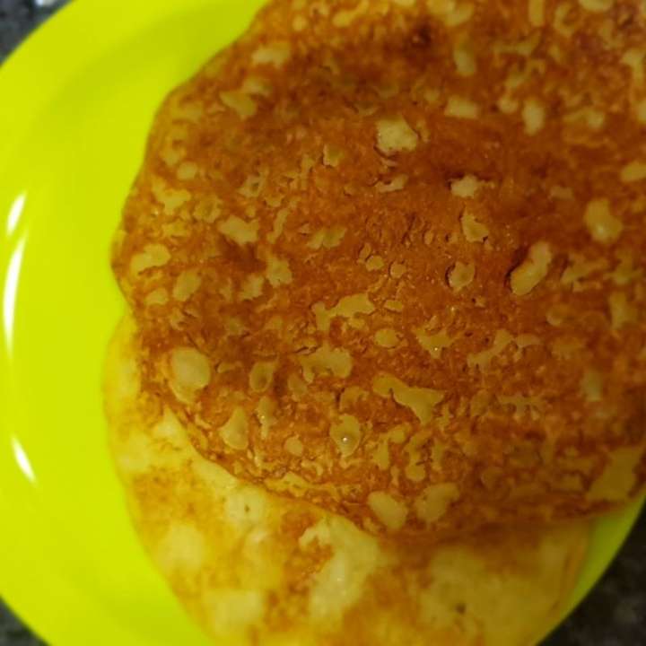 banana n rice flour pan cake 