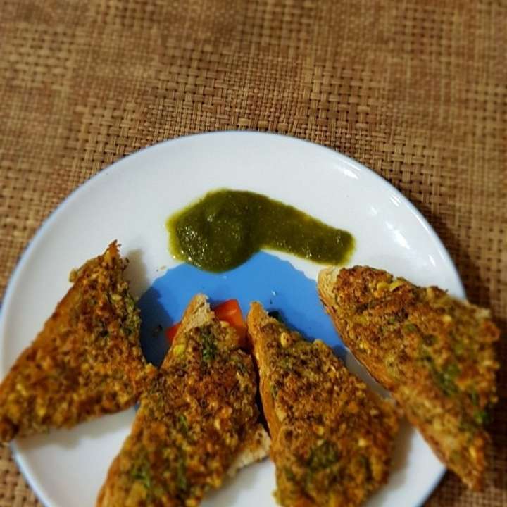moong daal toast