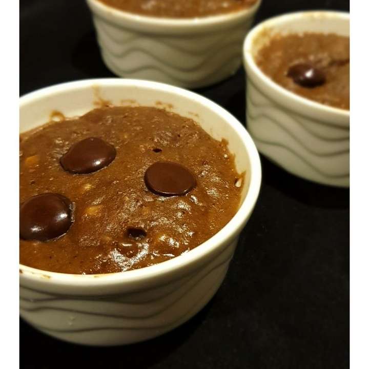 Goey Banana choc mug cake