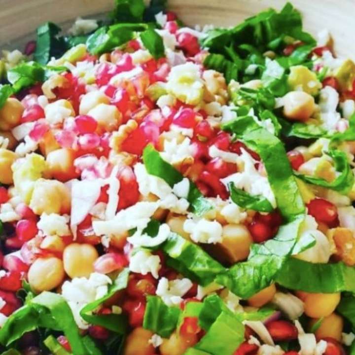Spinach Benas Cheese Salad